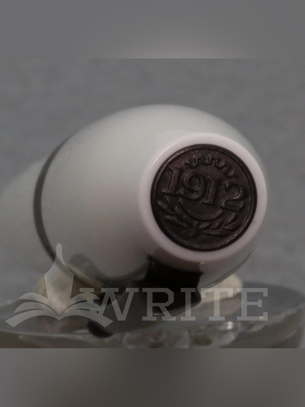 NEW Montegrappa Fortuna White/Ruthenium Ballpoint Pen – Made in Italy – Boxed - Picture 5 of 8